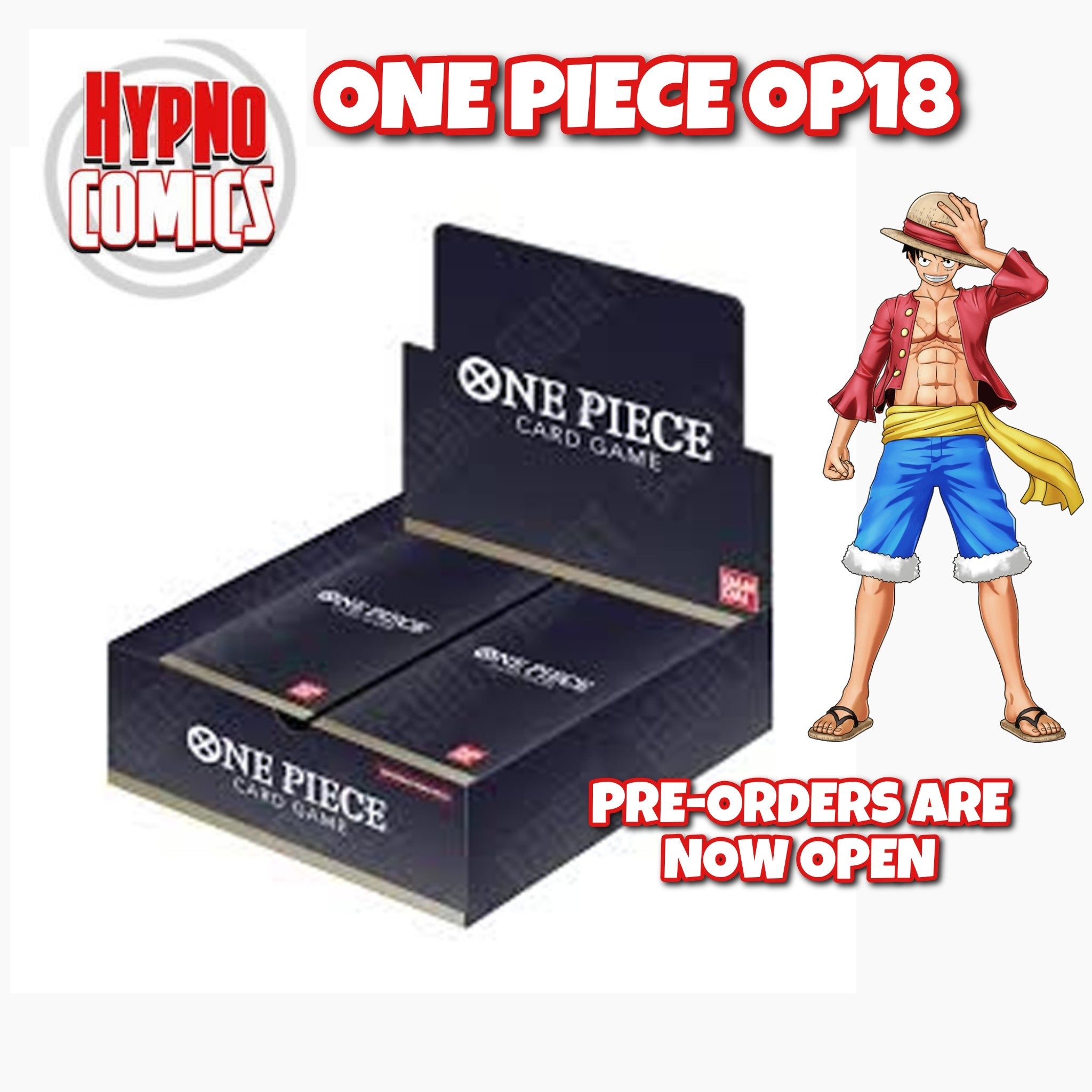 One Piece TCG OP-17 Booster Box Pre-Order 8/28/2026 | Hypno Comics